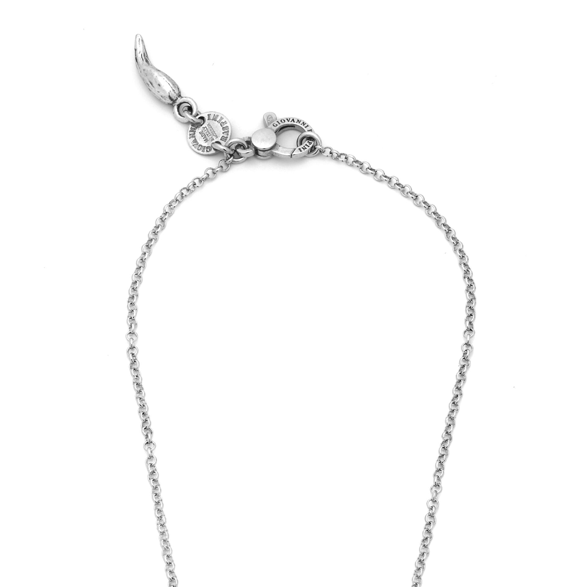 Giovanni Raspini Silver Snake Jolie Necklace - Robert Anthony Jewellers, Edinburgh