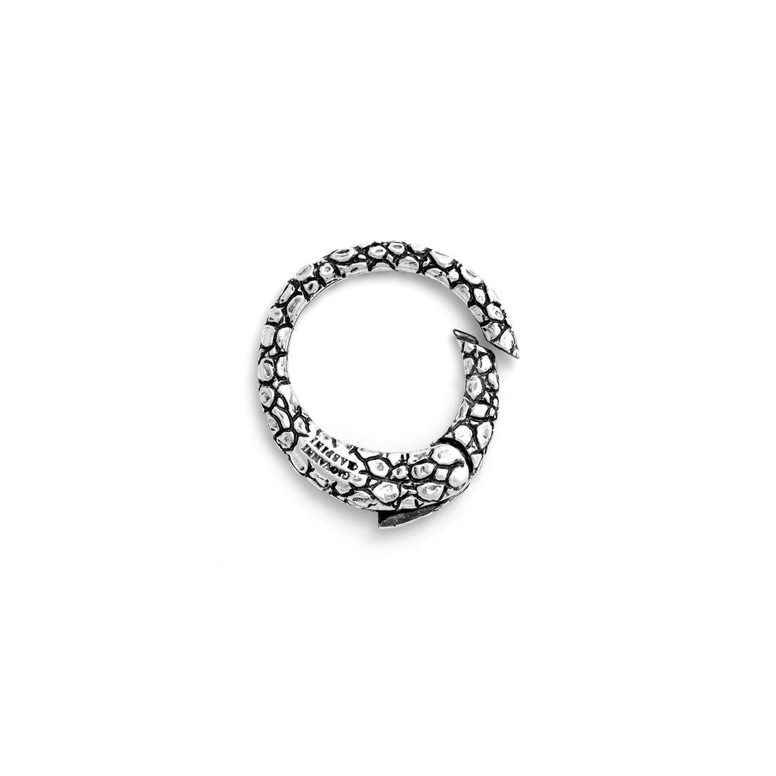Giovanni Raspini Silver Crocodile Key Ring - Robert Anthony Jewellers, Edinburgh