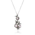 Giovanni Raspini Silver Pink Butterfly Pendant Necklace - Robert Anthony Jewellers, Edinburgh