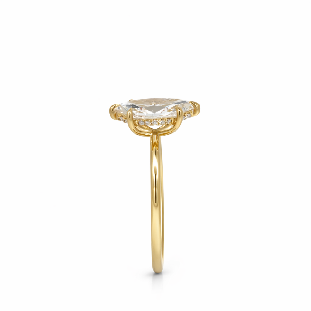 Marquise Lab-Grown Diamond Ring