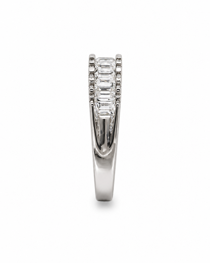 Baguette CZ Eternity Ring