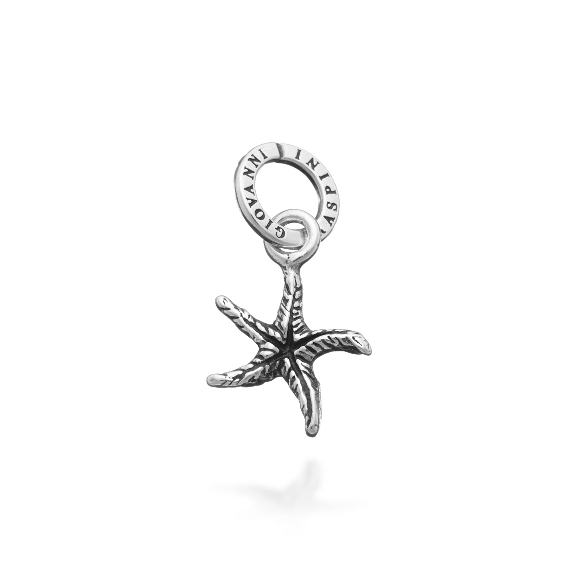 Giovanni Raspini Silver Starfish Small Charm - Robert Anthony Jewellers, Edinburgh