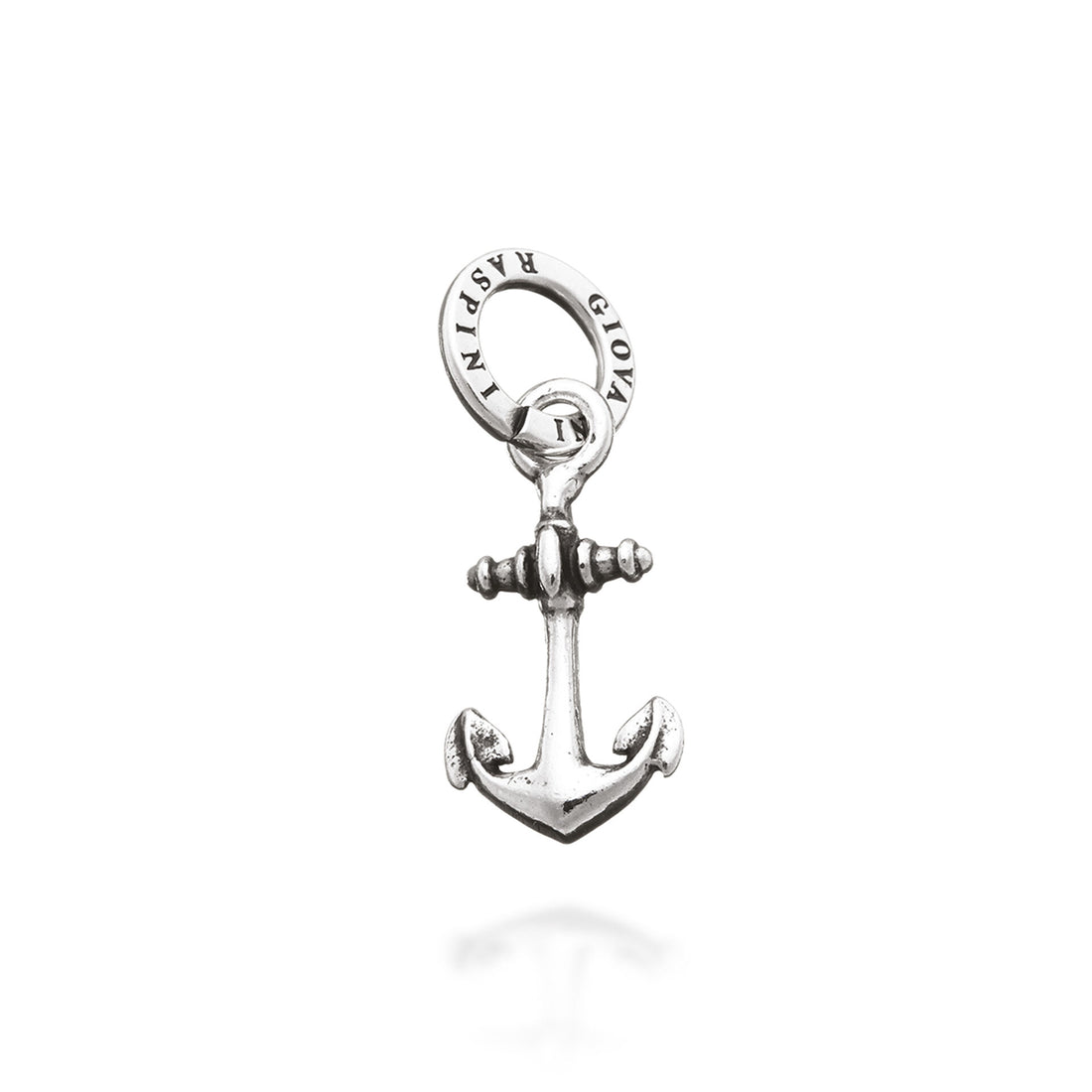 Giovanni Raspini Silver Anchor Charm - Robert Anthony Jewellers, Edinburgh