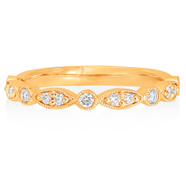 18CT Rose Gold Diamond Ring - Robert Anthony Jewellers, Edinburgh