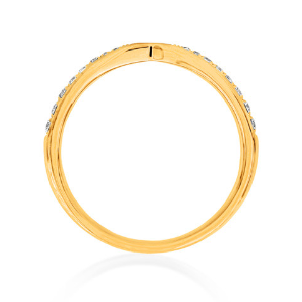 18CT Yellow Gold Diamond Ring