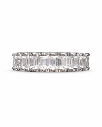 Baguette CZ Eternity Ring