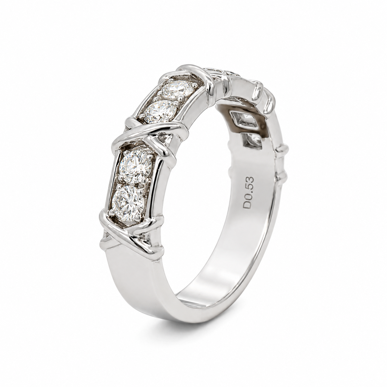18ct White Gold 0.50ct Diamond Ring