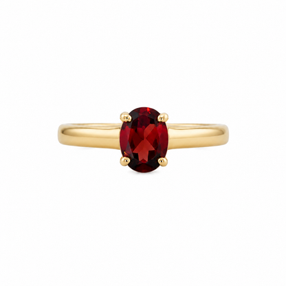 9ct Gold Garnet Ring