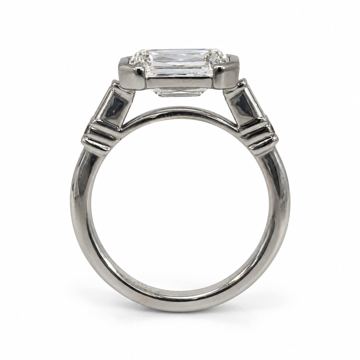 2.66ct Lab Grown Diamond Five Stone Ring