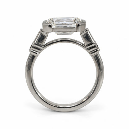 2.66ct Lab Grown Diamond Five Stone Ring