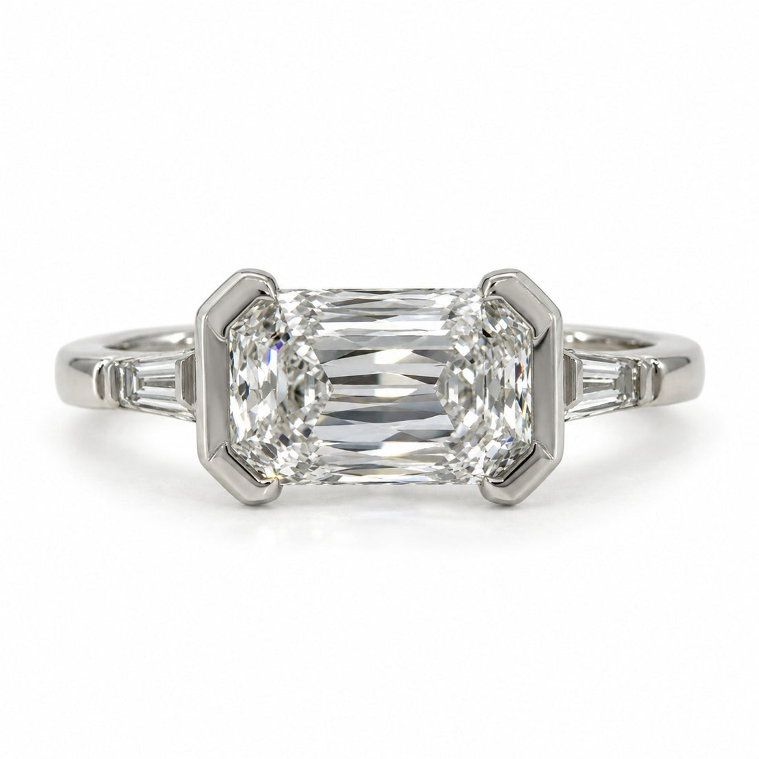 2.66ct Lab Grown Diamond Five Stone Ring