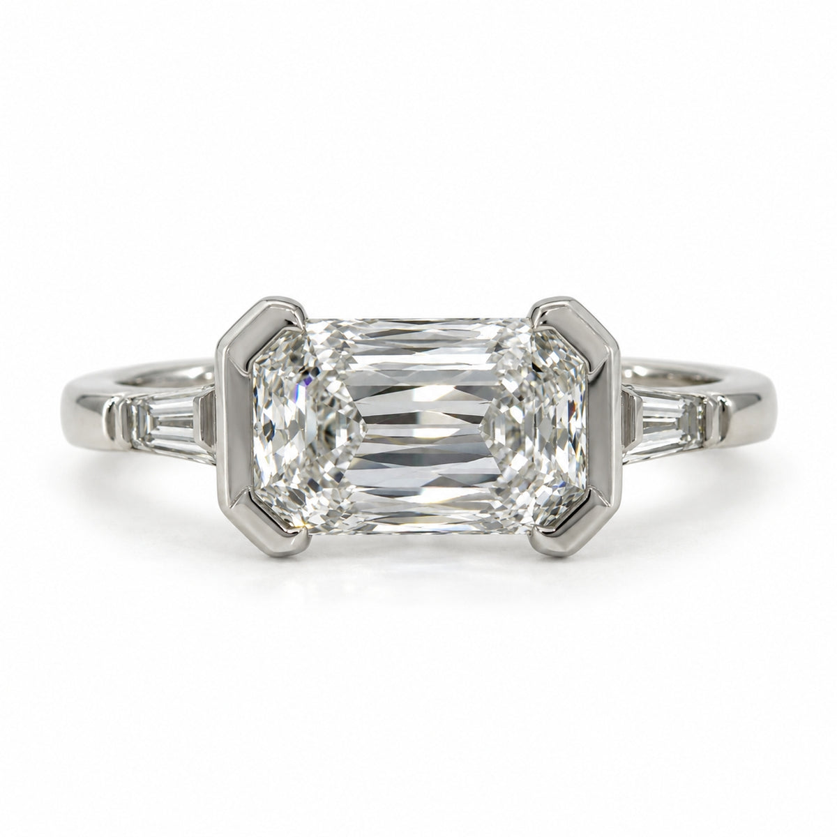 2.66ct Lab Grown Diamond Five Stone Ring