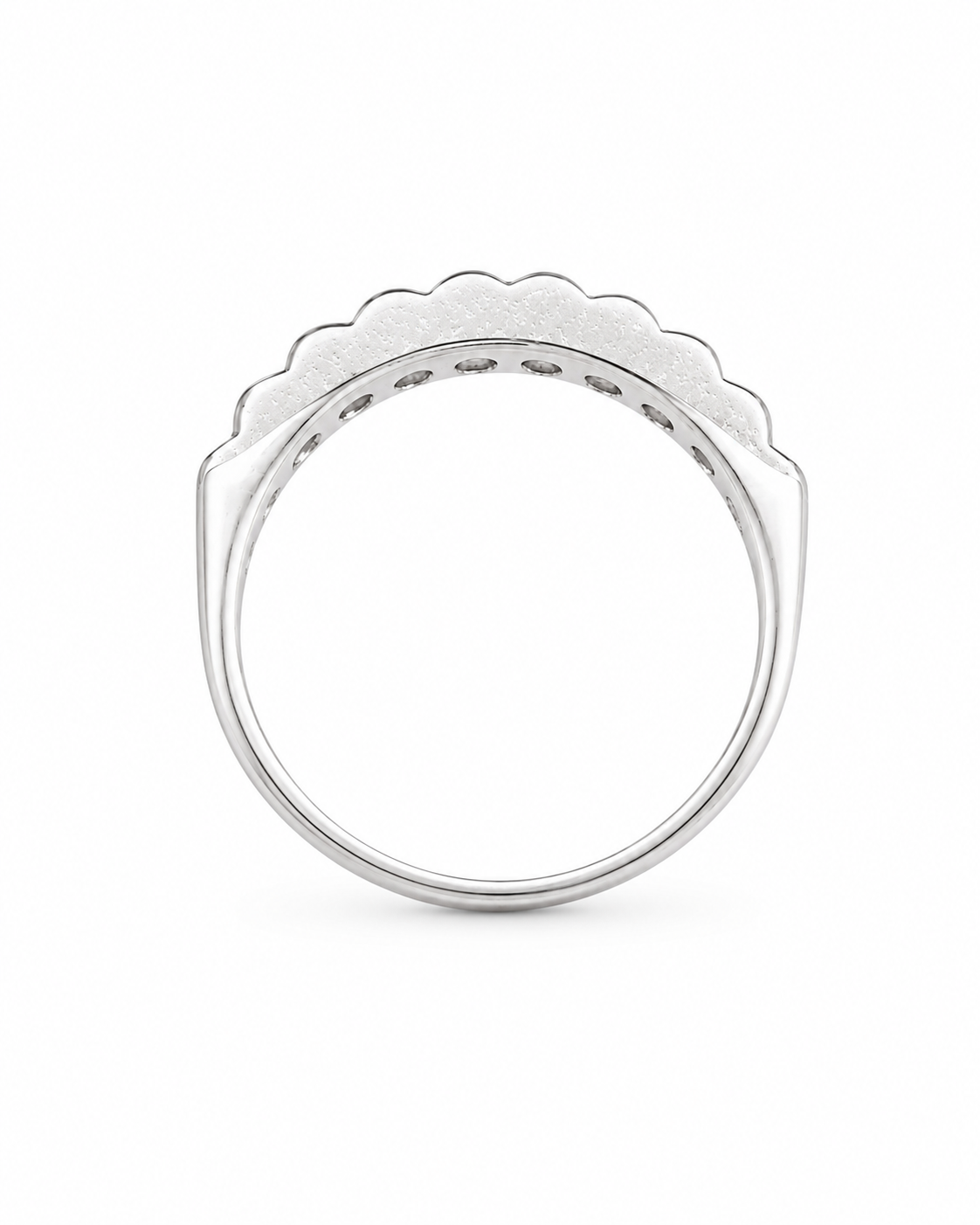 Baguette CZ Eternity Ring
