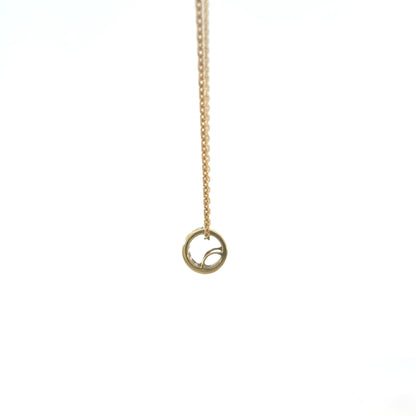 18ct Yellow Gold Diamond Pendant Necklace