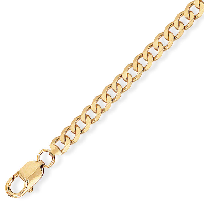 9CT Yellow Gold Curb Classic Baby&