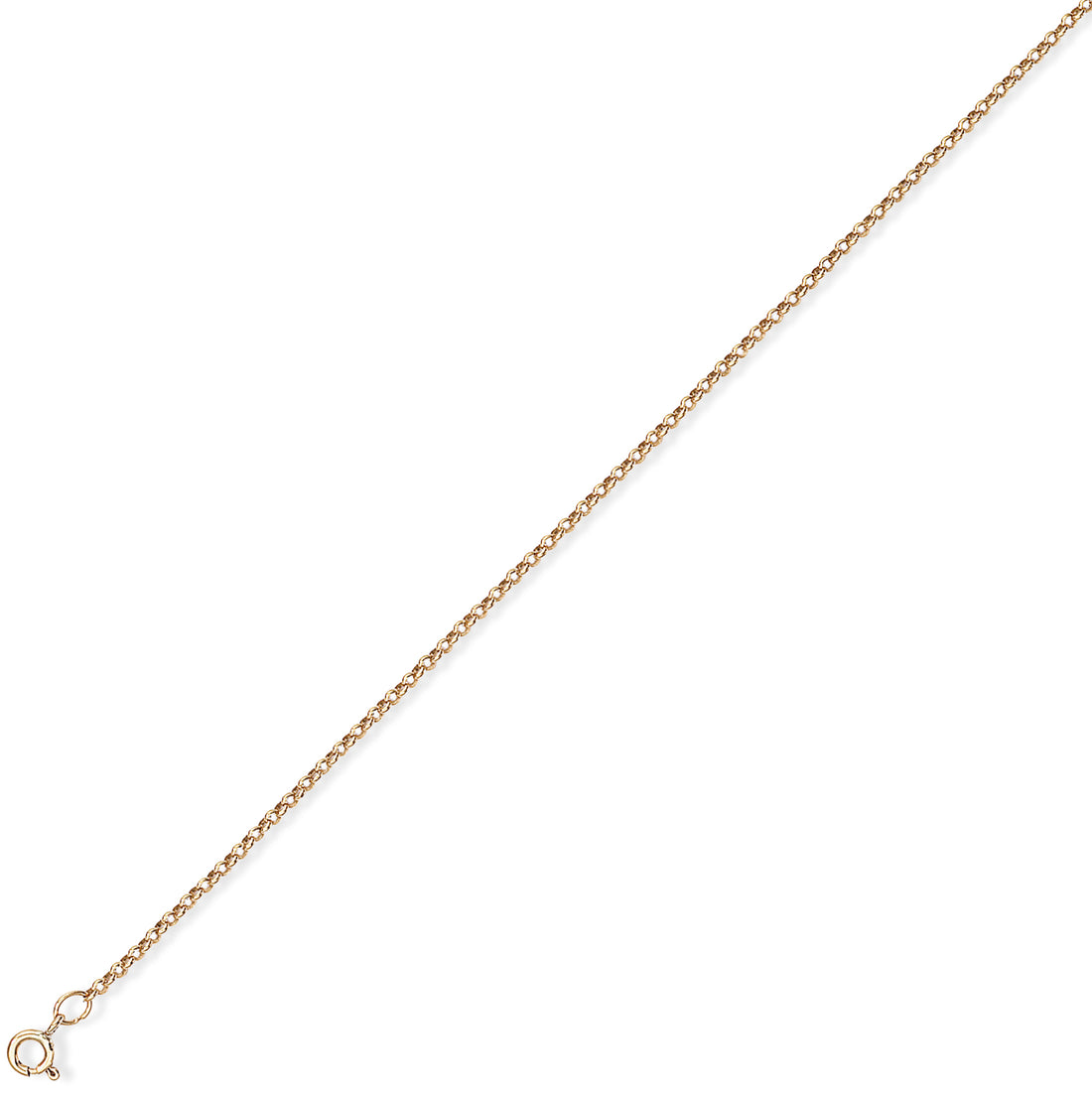 9CT Yellow Gold Round Belcher Traditional Chain - Robert Anthony Jewellers, Edinburgh