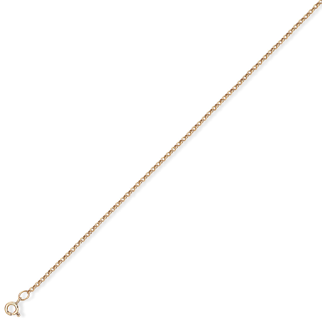 9CT Light Yellow Gold Belcher Round Traditional - Robert Anthony Jewellers, Edinburgh
