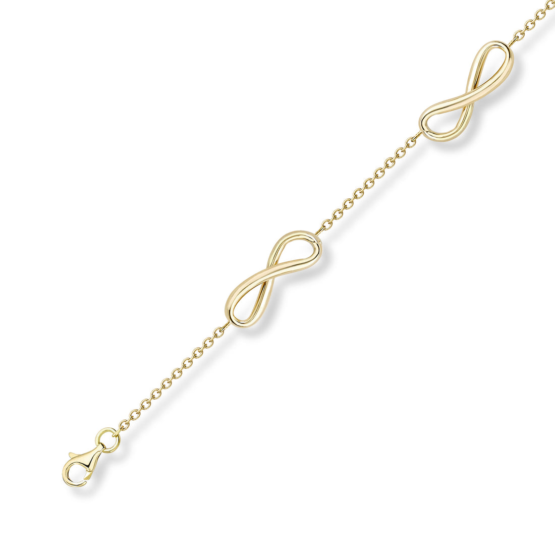 9ct. Yellow Gold Fancy Bracelet - Robert Anthony Jewellers, Edinburgh