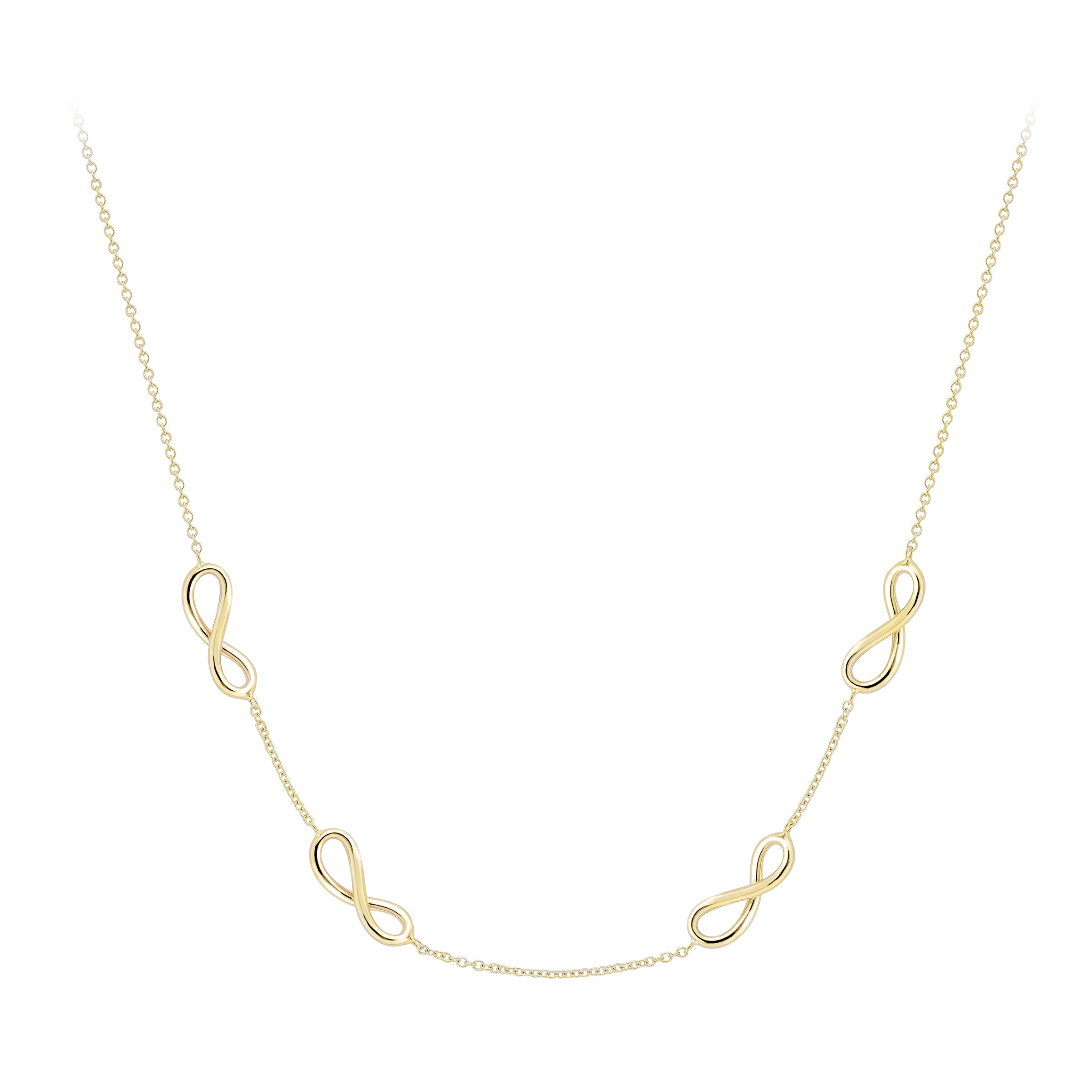 9ct. Yellow Gold Fancy Necklace - Robert Anthony Jewellers, Edinburgh