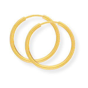 9ct Gold Extra Thin Sleeper Earrings — Various Sizes - Robert Anthony Jewellers, Edinburgh