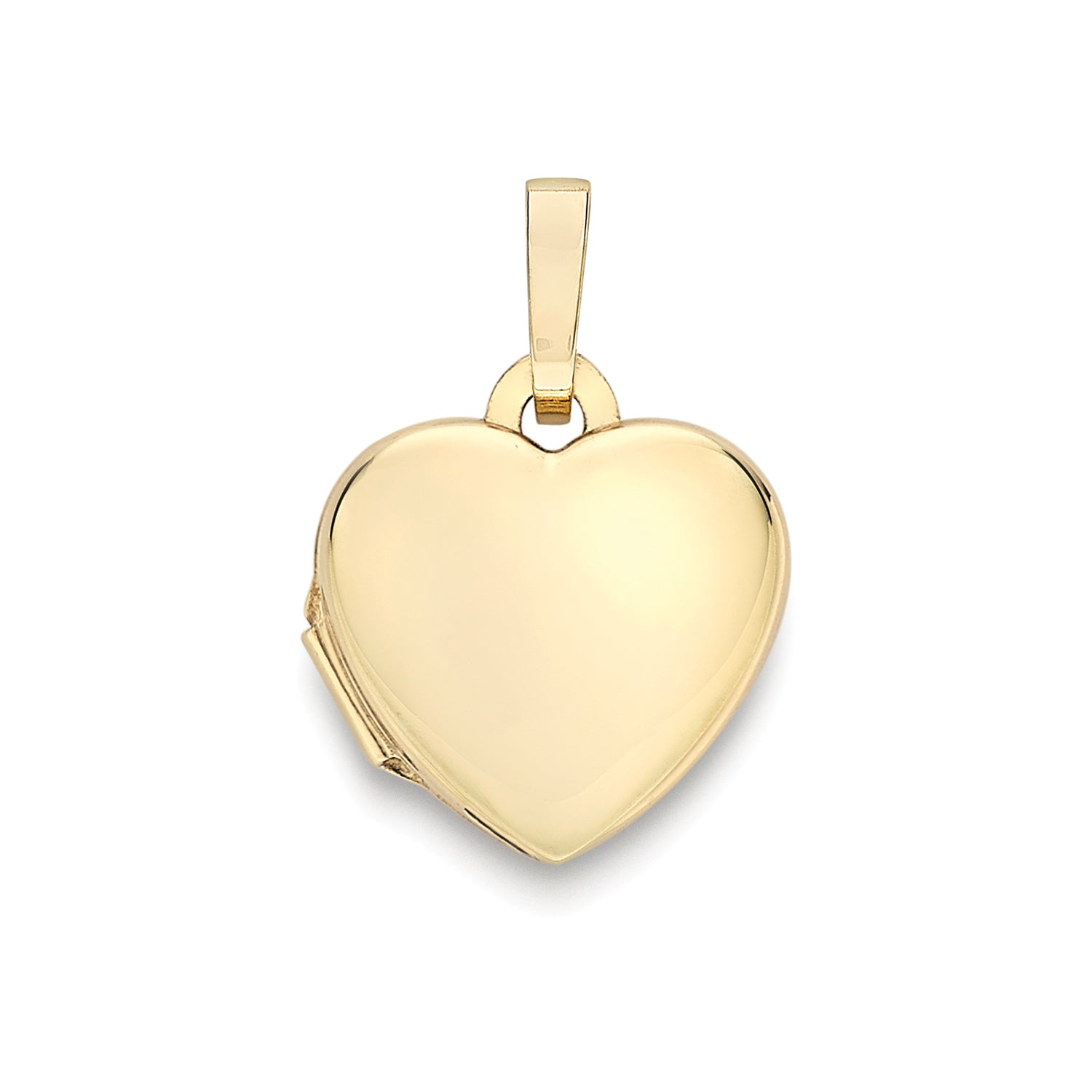9ct. Yellow Gold Heart-Shaped Locket