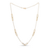 9CT Yellow Gold Double Oval & Chain Necklace - Robert Anthony Jewellers, Edinburgh