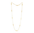 9CT Yellow Gold Marquise & Chain Necklace - Robert Anthony Jewellers, Edinburgh