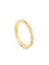 Vintage Half Hoop Yellow Gold Diamond Wedding Band - Robert Anthony Jewellers, Edinburgh