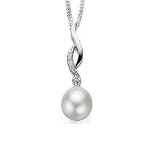 Pearl Drop Pendant - Robert Anthony Jewellers, Edinburgh