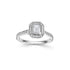 9ct White Gold Step Cut Diamond Ring - Robert Anthony Jewellers, Edinburgh