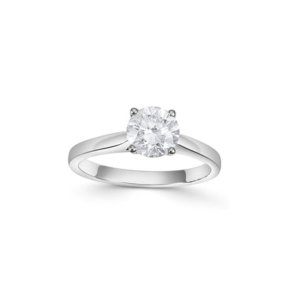 Platinum 1ct Diamond Solitaire Ring - Robert Anthony Jewellers, Edinburgh
