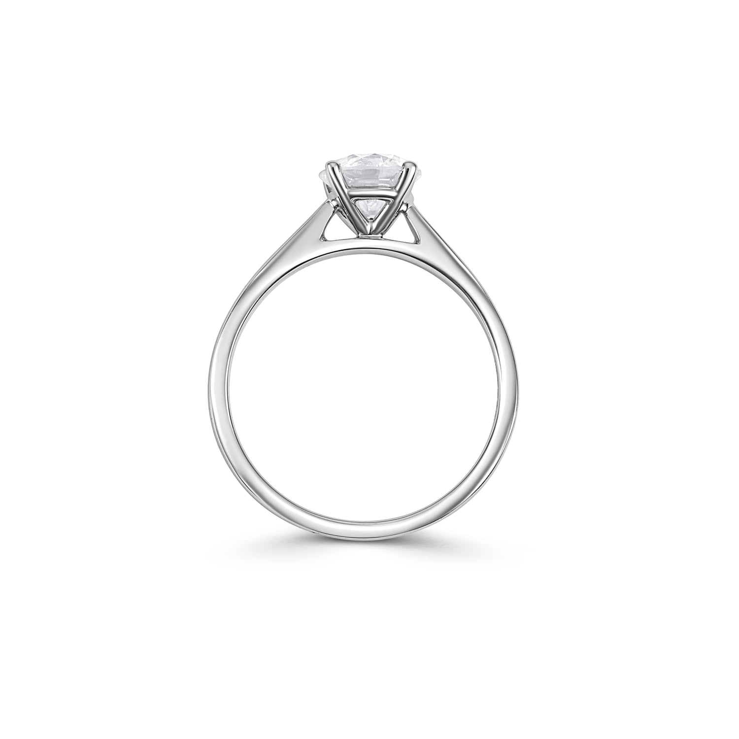 Platinum 1ct Diamond Solitaire Ring