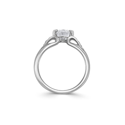 18ct White Gold Diamond Solitaire Ring - Robert Anthony Jewellers, Edinburgh