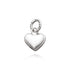 Giovanni Raspini Silver Heart Charm - Robert Anthony Jewellers, Edinburgh