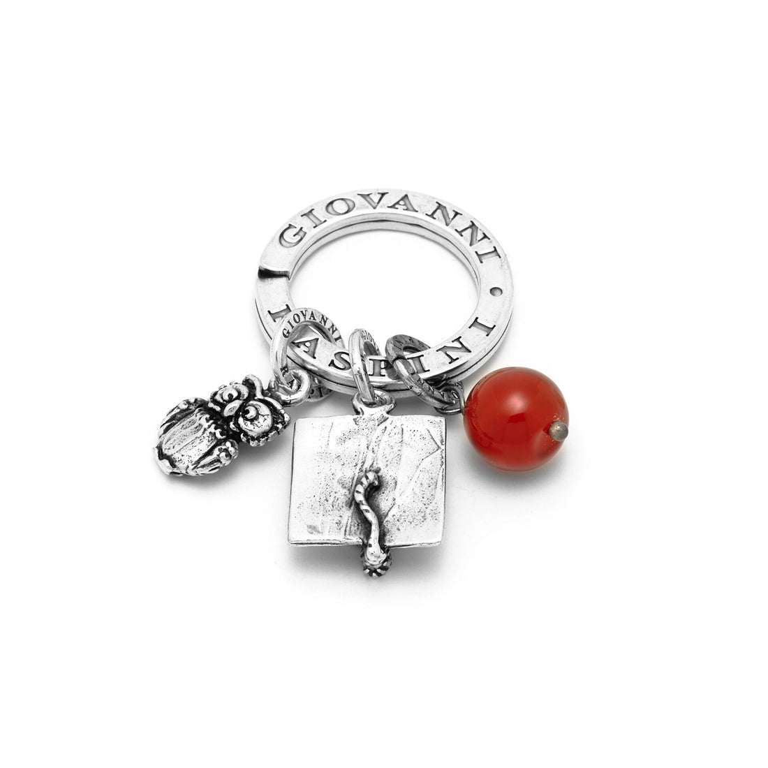 Giovanni Raspini Silver Graduation Key Ring - Robert Anthony Jewellers, Edinburgh
