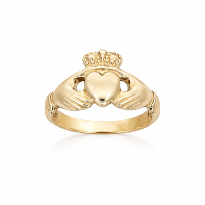 9ct Yellow Gold Claddagh Ring