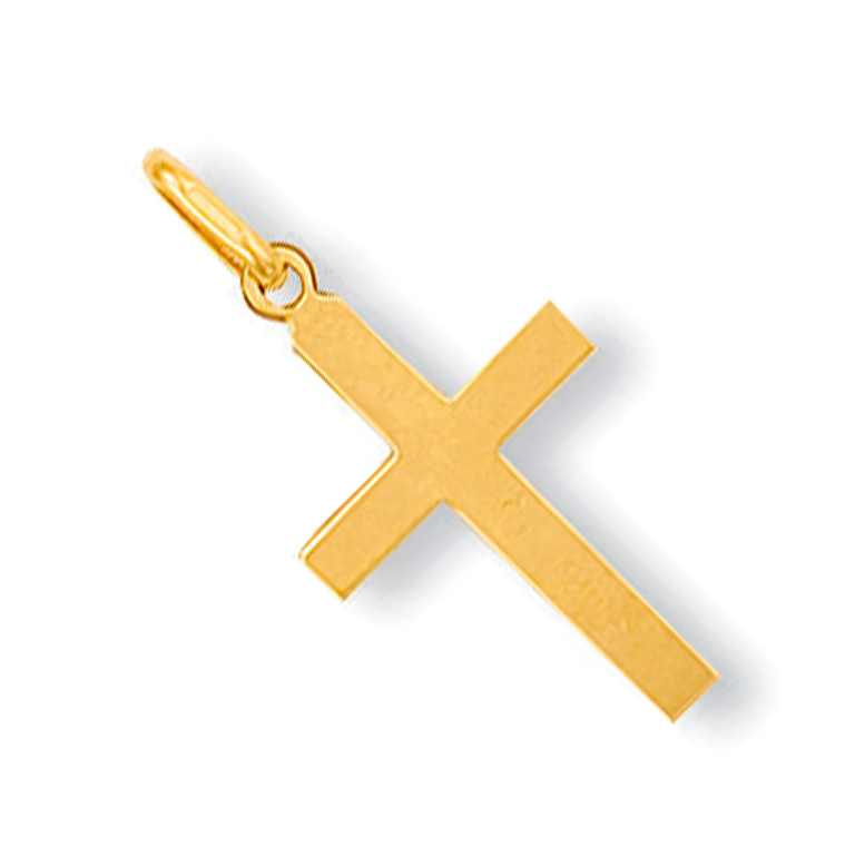 9ct Yellow Gold Religious Cross Pendant - Robert Anthony Jewellers, Edinburgh