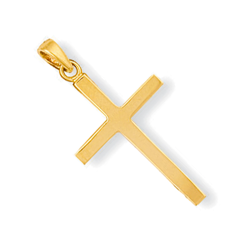 9ct Yellow Gold Religious Cross (1.6g)