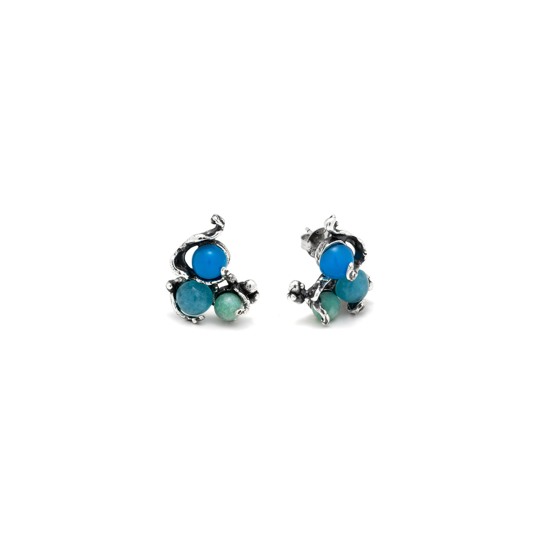 Giovanni Raspini Ocean Earrings - Robert Anthony Jewellers, Edinburgh