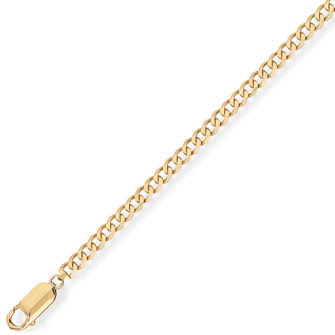 9CT Yellow Gold Curb Classic Baby&