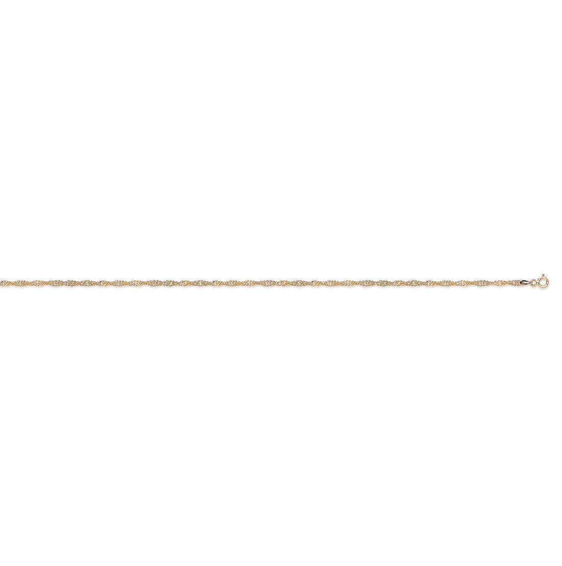 9ct Gold Singapore Chain - Robert Anthony Jewellers, Edinburgh