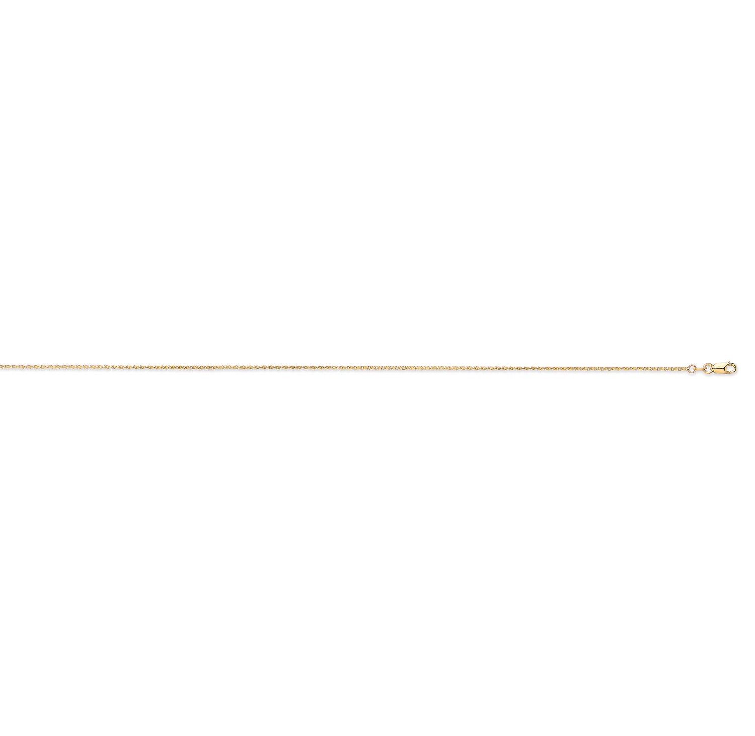 9ct Gold Classic Hollow Curb Chain