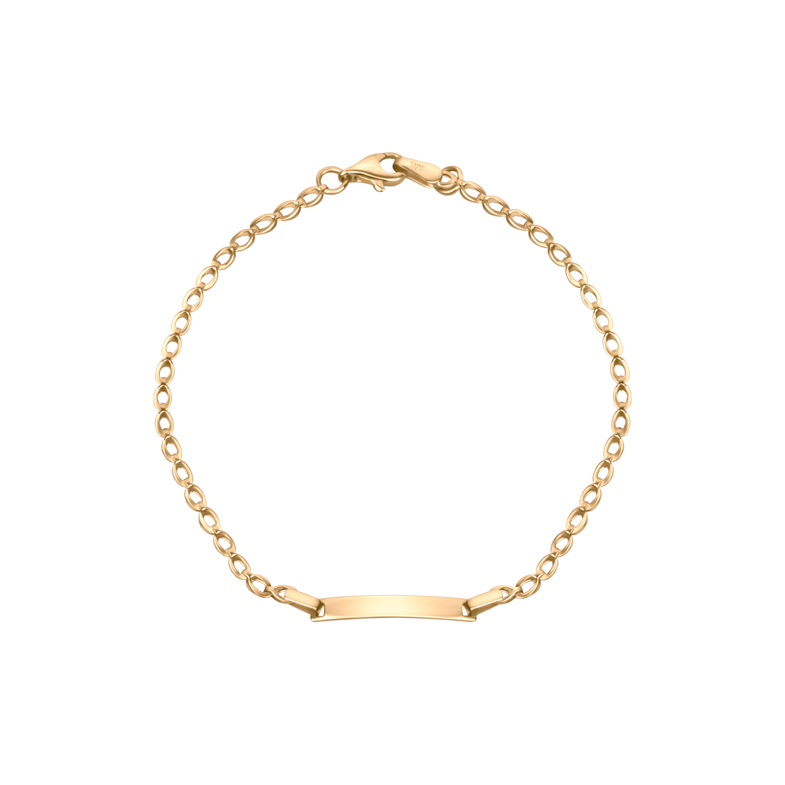 ID Bracelet in 9ct Yellow Gold - Robert Anthony Jewellers, Edinburgh