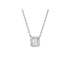 Pave Square Diamond Necklace in 9ct White Gold - Robert Anthony Jewellers, Edinburgh