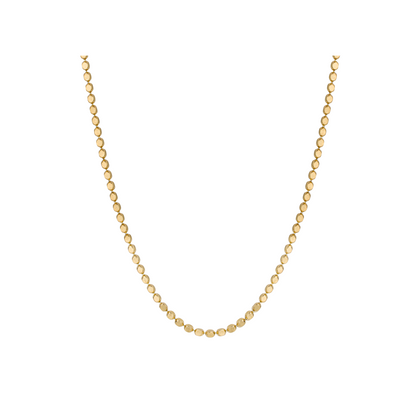 Diamond Cut Chain Necklace in 9ct Yellow Gold - Robert Anthony Jewellers, Edinburgh