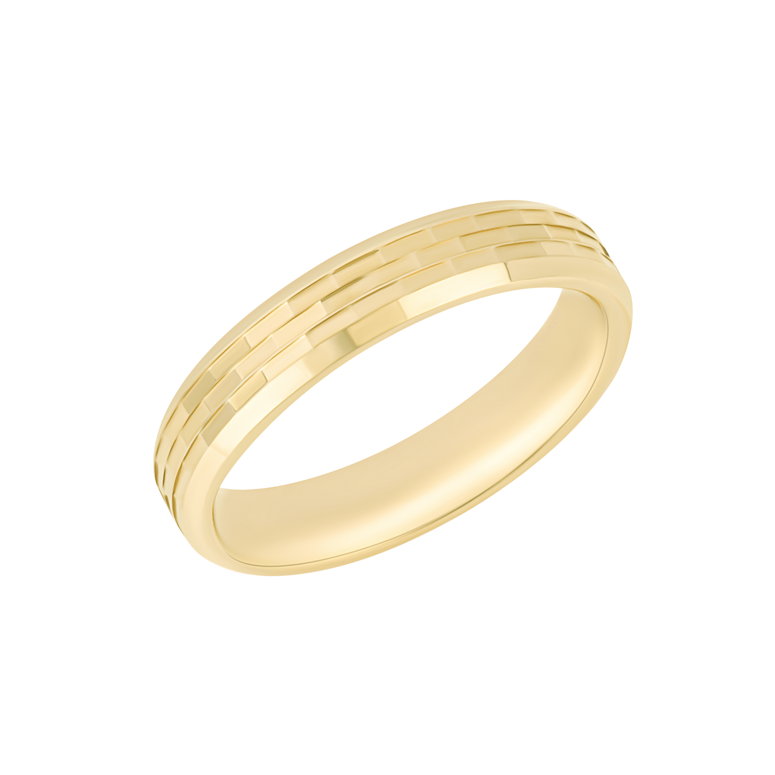 Snake Textured Ring in 9ct Yellow Gold - Robert Anthony Jewellers, Edinburgh