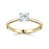 VALOR — 18CT Yellow and White Gold Lab Grown Solitaire Diamond Ring 0.5ct - Robert Anthony Jewellers, Edinburgh