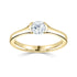 TEANNAS — 18CT Yellow Gold Lab Grown Diamond Solitaire Ring 1ct - Robert Anthony Jewellers, Edinburgh