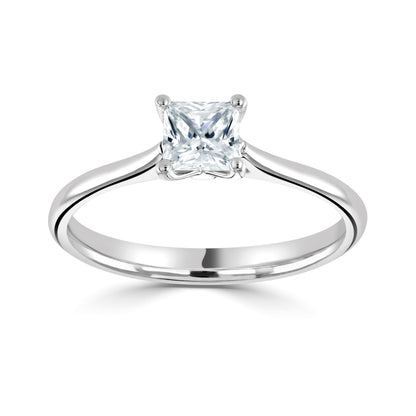 TUILIPI — Platinum Princess Cut Lab Grown Diamond - Robert Anthony Jewellers, Edinburgh