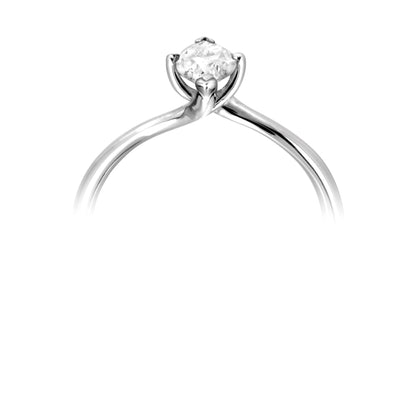 18CT White Gold Marquise Lab Grown Diamond Ring 1ct - Robert Anthony Jewellers, Edinburgh